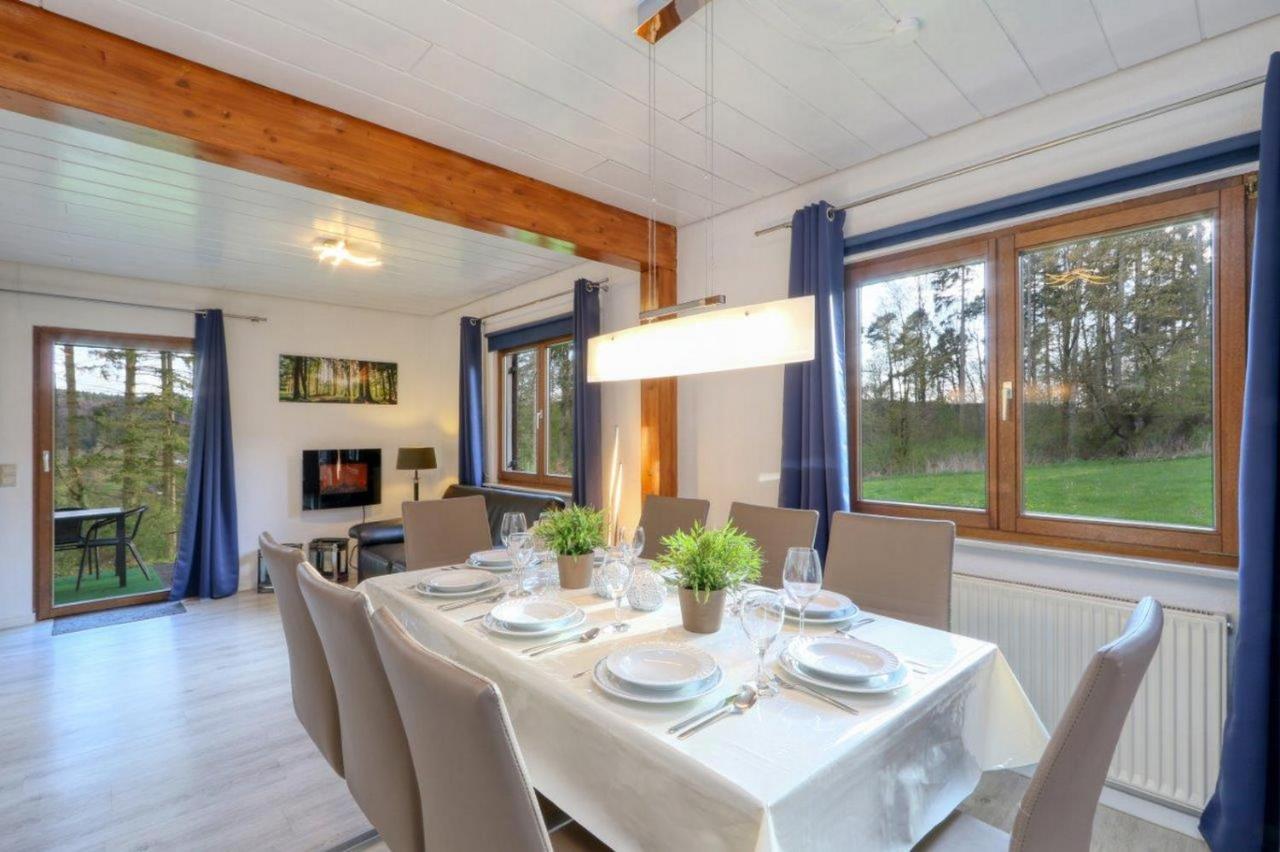 Seepark Kirchheim Ferienhaus Bei Zeta Mit Sauna Экстерьер фото