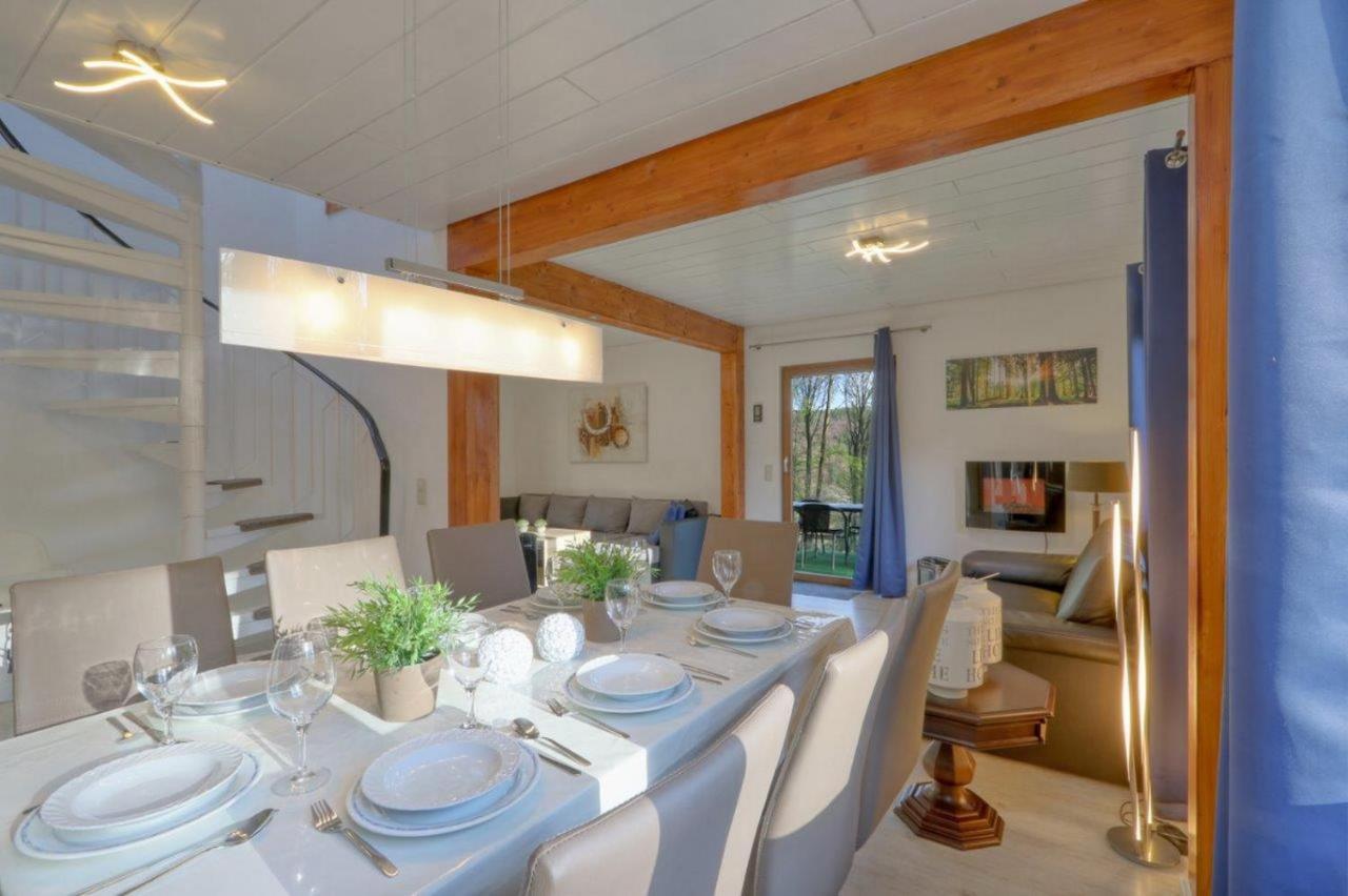 Seepark Kirchheim Ferienhaus Bei Zeta Mit Sauna Экстерьер фото