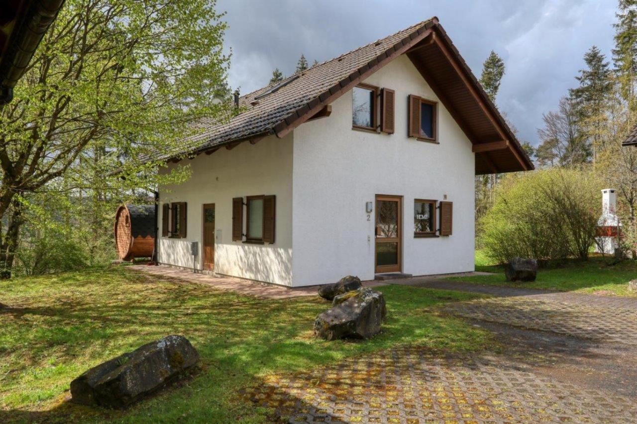 Seepark Kirchheim Ferienhaus Bei Zeta Mit Sauna Экстерьер фото